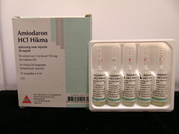 Amiodaron HCL inj.50mg/ml, 3ml - 10pcs